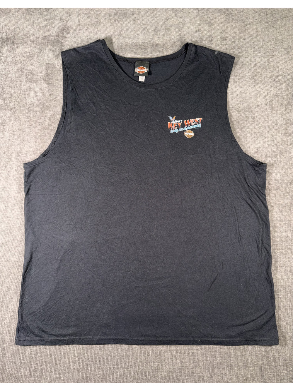 Harley-Davidson Peterson's Key West Sleeveless T-Shirt 3XL